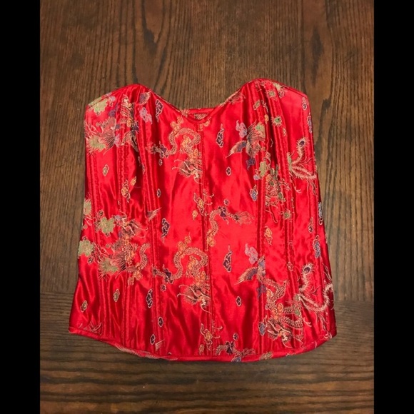 Tops - Shirley of Hollywood Vintage bustier/corset 36:LG